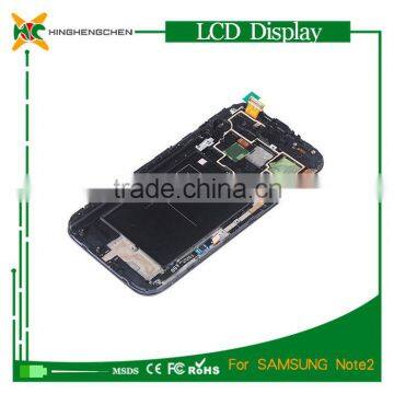 China wholesale original display n7100 lcd touch screen for samsung galaxy note 2