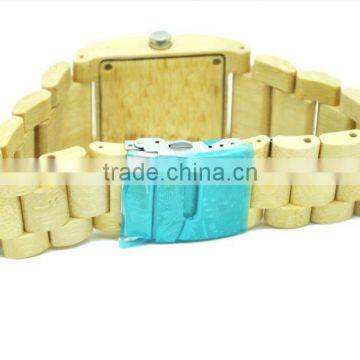 2016 New Arrival Japanese Movement Wood Watch Wrist Watches for Couples photo-3