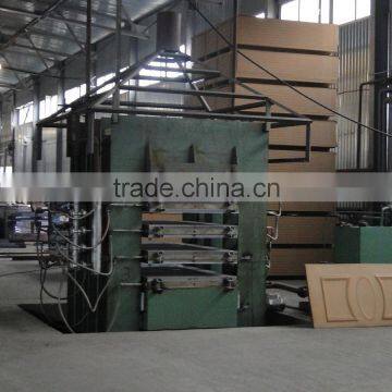 Door skin press machine