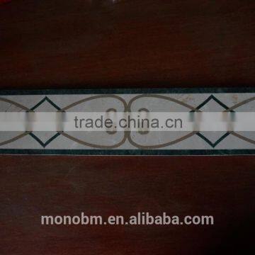 Water Jet design marble floor border deisgn from China Factory