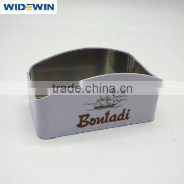 Custom Printed Metal Sugar Bag Holder Wholesale Tin Tissue Box