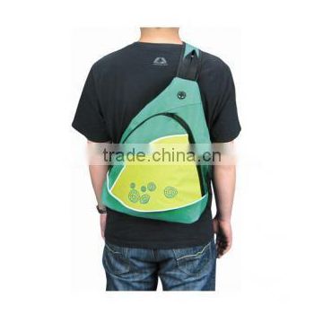 Promotional sling bag with bottle pocket for teenager