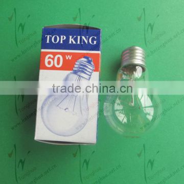 E27 220-240V Clear Bulb 60W