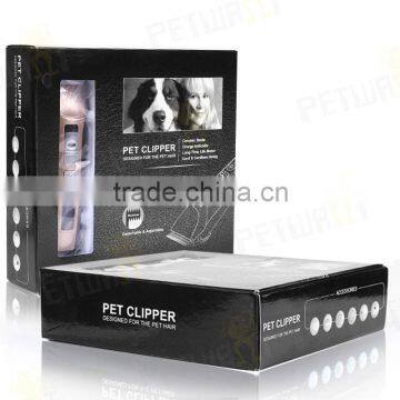 Convenient Rechargeable Cordless Pet Hair Clippers
