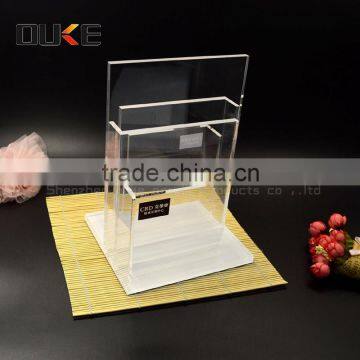 Hot Selling High Quality Transparent Acrylic Brochure Display Racks photo-3