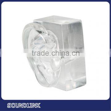 Hot-sale clear acrylic human ear model