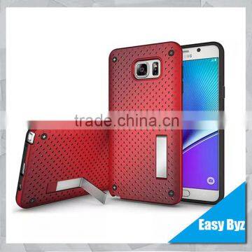 China Wholesale TPU+PC Bulk Hybrid Mobile Phone Case With Hole for Samsung Galaxy Note 5