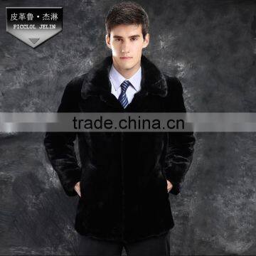 cheap nature men mink fur coats manufactory