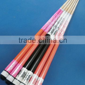 Hot selling 1/ 2 split pool billiard cue 57 inch with adjustable weight