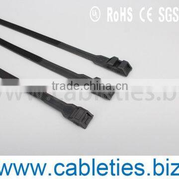 Double Hook Plastic Nylon PA66 Cable Tie Binding Ties Self Locking High Quality photo-4