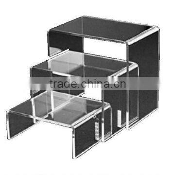 Acrylic riser display stand set