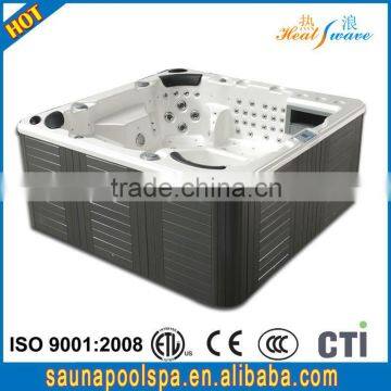 Luxury design whirlpool walk in bath tub