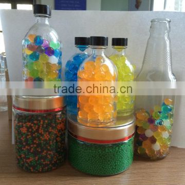 Home Decoration 2.0-3.5mm Polymer Water Gel Crystal soil marble