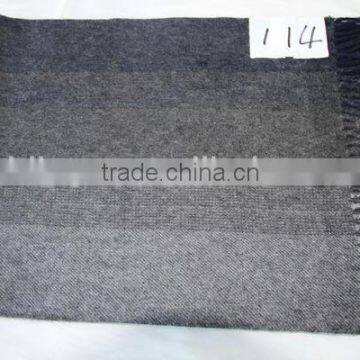wool/cashmere blended shaded colour scarfs