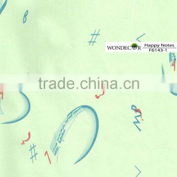 Hot Sell Decorative Paper ,new Happy Notes Design Laminate Melamine Paper for HPL/MDF photo-2
