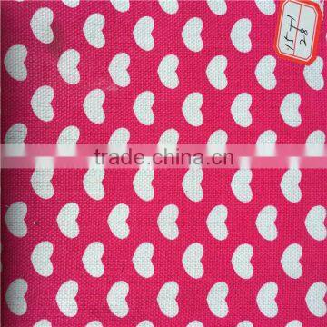 A grade ready goods printed CVC/TC canvas fabric made in china