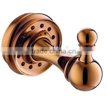 brass hook rose gold single bathrobe hook WD5181