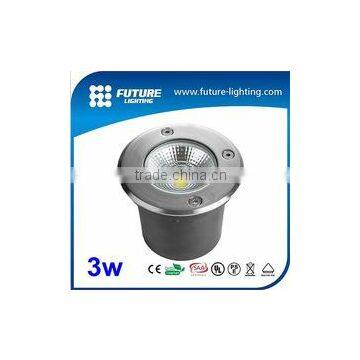 IP67 Warm White/White COB LED Underground Light led uplights 3W CE ROHS 3 Years Warrenty