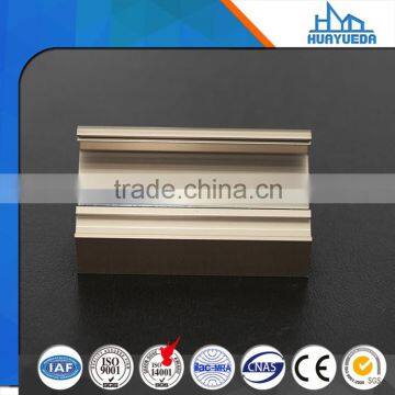 Champagne Anodized Aluminium Extrusion Profile for Building and Industry With Good Price photo-2