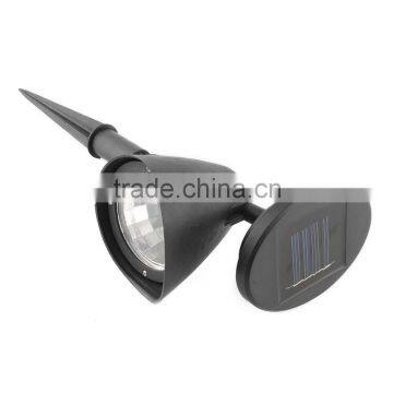 New Design Plastic Black Shell 3 Strong White Leds Garden Lawn Solar Light photo-5