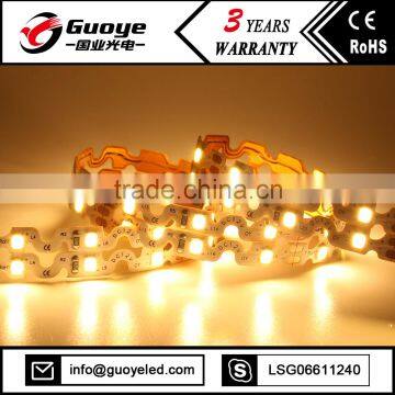 Super bright S shape strip with 2835 60leds/m 5m 300leds s type led strip