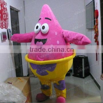 Patrick Star professional cartoon character costumes