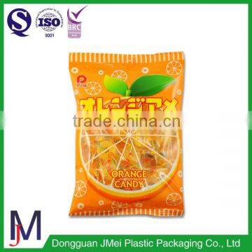 Food Grade Printing Heat Seal Back Middle Sealing Laminated Foil Snack Food Packaging Bags for Candy photo-2