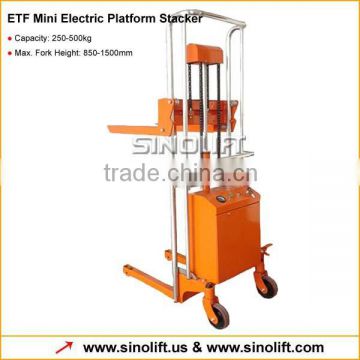 ETF Mini Electric Platform Stacker