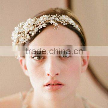 MYLOVE diamond crown bridal tiara crystal hair hoop MLSE1001