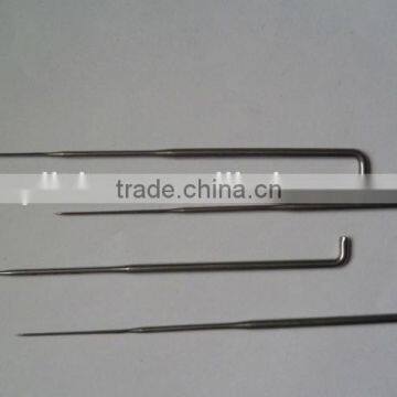 Nonwoven triangle needles for needle punch machine