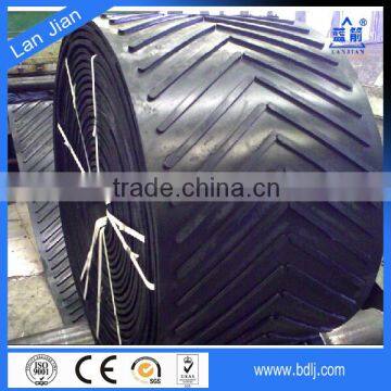 NN EP CC Fabric Cored Chevron Rubber Conveyor Belt for General Building Materials photo-5