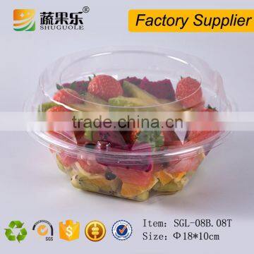 Disposable Plastic Transparent Deli Container Clear Food Grade Salad Box photo-3