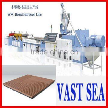 wpc extrusion machine for profiles/production line/making machine