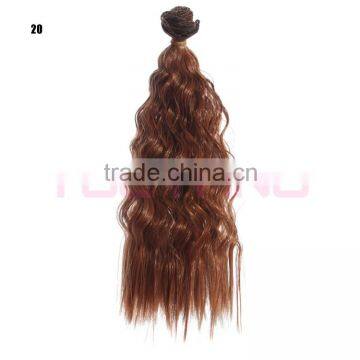 Fade Blonde Color Deep Wave Synthetic Braiding Hair photo-6