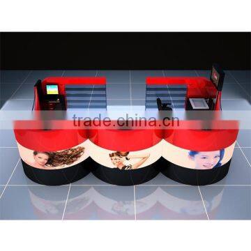 Modern Customize mall eyebrow threading kiosk for sale