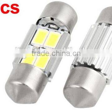 RV LED Light interior lamp DC 12V 4-SMD 5630 LED Festoon Dome Light Reading Lamp White internal License Light Bulb