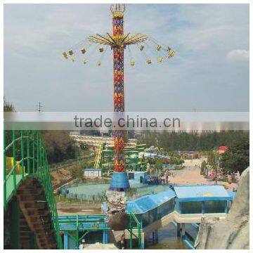 Hot Selling Outdoor Amusement Rides Rotary Free Fall Flying Tower photo-4
