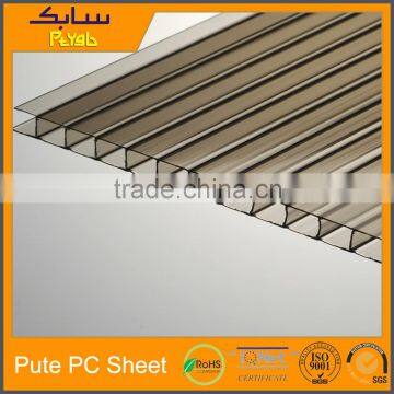 Insulating Doublewall 6mm polycarbonate pc roof panel