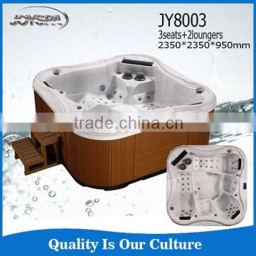 Large Whirlpool Outdoor Spa 8ft x8ft Hot Tub with Balboa Control System