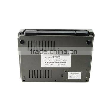 Carejoy CE Certified Resting 12-lead Signal 7 Inch 6 Channel Digital Electrocardiograph ECG Machine EKG-1206A New Model photo-3