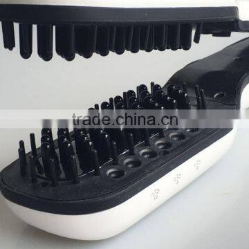 2016 Christmas Best Gift for Female Electric Hair Straightening Brush photo-2