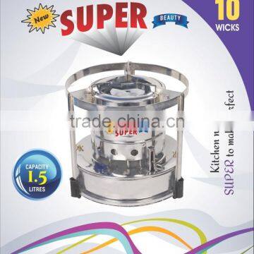 10 Wick Stove 1.5 Ltr Export & High Quality