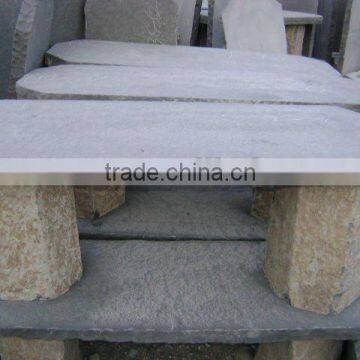 Natural Stone Garden Bench