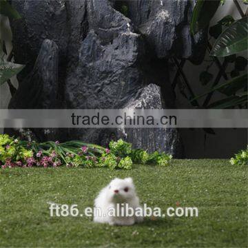 plush toy animal small white animal figures artificial animal bunny