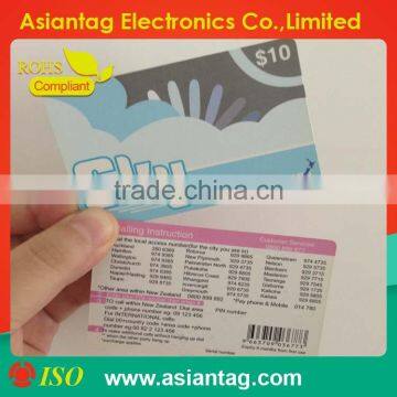 Eco Friendly business card pvc Plastic