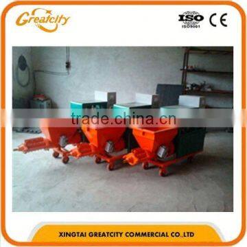 Small Cement Mortar Spray Plastering Machine With Diesel Engine photo-4