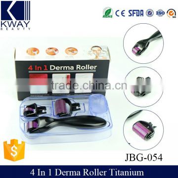 Hyper Pigmentation Treatment New Arrival Manufacturer Titanium Derma Rolling Derma Micro Needle Skin Roller System 4 In 1 Derma Roller Microneedle Roller