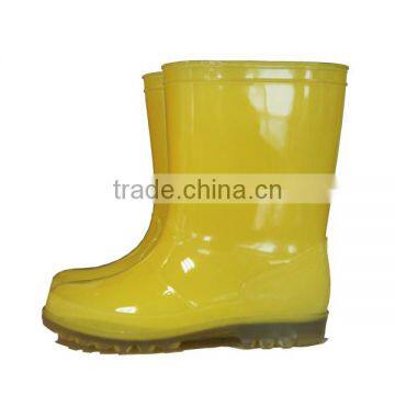 Colorful Transparent PVC Rain Boots For Kids photo-2