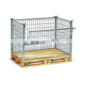 EURO.stackable wire cages,pallet cages