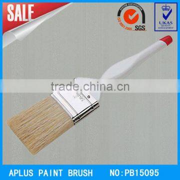 white and red handle chip brush magnetic paint